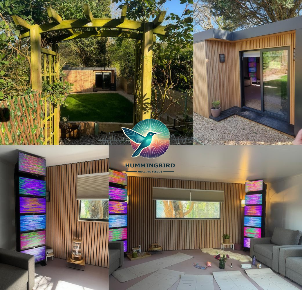 Hummingbird Center Collage With Logo